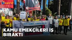 KAMU EMEKÇİLERİ İŞ BIRAKTI