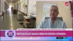 Hospitales de Salta analizan cobrar por la atención a extranjeros | #TodasLasTardes