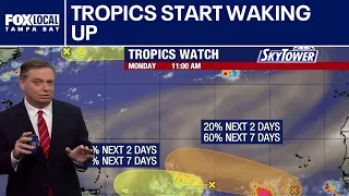 Tropics start waking up