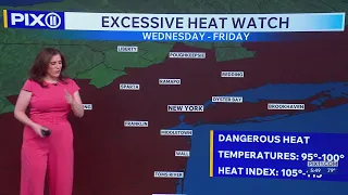 Dangerous heat builds this coming week, could break records in NYC, NJ