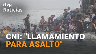 Ceuta migration crisis | CNI warned on July 29 about social media calls for an "assault"