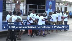 Bénin - Caravane pour le duo Wadagni – Talata : 1 500 jeunes mobilisés de Cotonou à Porto-novo