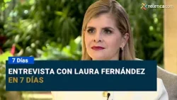 Entrevista con Laura Fernández en 7 días