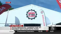 Auto industry career fair at Barber Motorsports Park