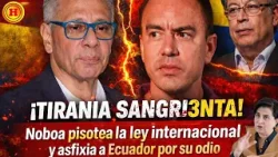¡TIRANÍA S4NGRI3NTA! Noboa pisotea la ley internacional y asf1xia a Ecuador por su odio a Jorge Glas ¡TIRANÍA S4NGRI3NTA! Noboa pisotea la ley internacional y asf1xia a Ecuador por su odio a Jorge Glas