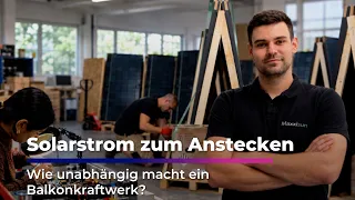 Balcony Solar Power from Wiedemar: How much independence does it provide? | Sachsen Fernsehen
