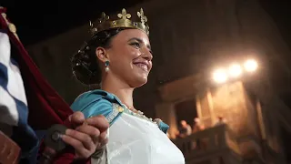Folla a Lavagna per la rievocazione della Torta dei Fieschi