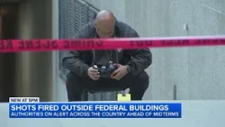 Man in custody after shots fired outside Chicago Federal Building, DHS says