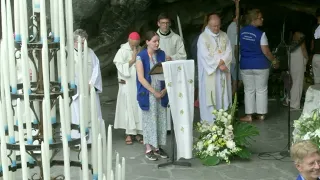 Live Rosary from the Grotto of Lourdes August 15, 2026