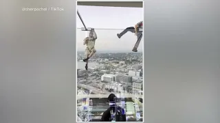 Seattle police searching for 2 men who parachuted from the Space Needle