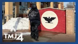 Статуя Сезара Чавеса в Милуоки покрыта пластиком на фоне обвинений в жестоком обращении.