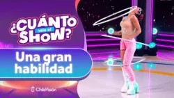 ¡SE LA JUGÓ CON TODO! Lidia maravilló a todos con sus habilidades con el hula - Cuánto Vale El Show