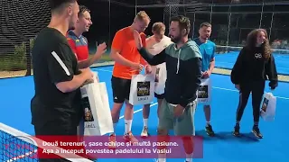 VIDEO//Două terenuri, șase echipe și multă pasiune  Așa a început povestea padelului la Vaslui