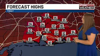 Hot and humid pattern continues as storm chances increase late week