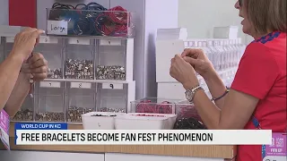Fans wait hours for one-of-a-kind World Cup souvenir