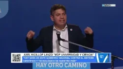 AXEL KICILLOF LANZÓ "MDF UNIVERSIDAD Y CIENCIA"