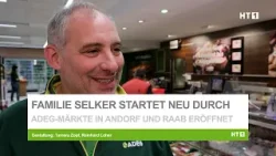 ADEG-Märkte in Raab und Andorf wieder geöffnet – Familie Selker setzt auf Regionalit