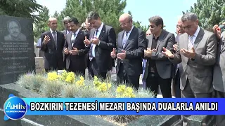 Kırşehirde Bozkırın Tezenesi Mezarı Başında Dualarla Anıldı