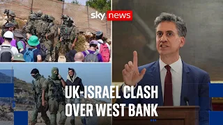 Israel dismisses Ed Miliband's West Bank settlement warning as 'colonial attitude'