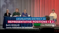 LWV of Thurston County Forums - General Elections - Legislative District 22 - Positions 1 & 2