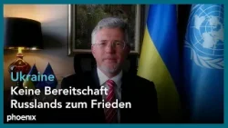 Ukraine-Gespräche: Andrij Melnyk, ständiger Vertreter der Ukraine bei den Vereinten Nationen