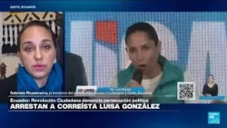 Gabriela Rivadeneira: "Luisa González era un peligro ante la caída de la aceptación de Noboa"