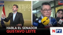 Senator Gustavo Leite speaks