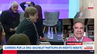 Walker: "Michelle Bachelet is, objectively and by far, the person with the best credentials"