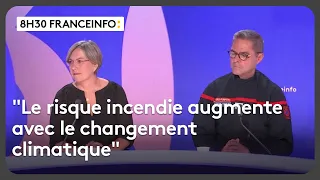 Wildfires, climate change... The "8:30 a.m. franceinfo" with Françoise Vimeux and Jérôme Boulanger