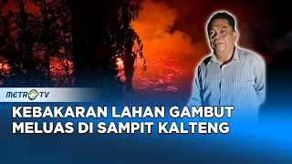 Karhutla Sampit Membara, Api Dekat Permukiman Warga