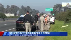 High school student killed on Fresno highway named