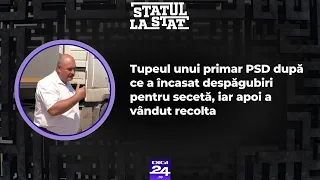 Statul la stat. Tupeul unui primar după ce a încasat despăgubiri pentru secetă: „Am plătit impozit”