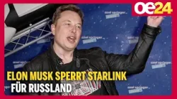 Elon Musk sperrt Starlink für Russland
