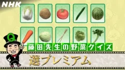 [やさいの時間] 【1/11(日)放送】選プレミアム映像！西城秀樹さんが野菜クイズに挑戦！| NHK