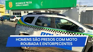 Police arrest suspects with stolen motorcycle and narcotics in Teresina | Meio Norte