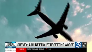 MORNING BUSINESS REPORT: Jobs expected to decline & airline etiquette getting worse, survey says