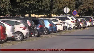Od ponedjeljka kreće naplata parkiranja u nultoj i dijelu prve zone, cijeli Osijek do kraja studenog