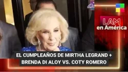 Mirtha Legrand: el cumpleaños + Brenda Di Aloy vs. Coty Romero - #LAM | Programa completo (23/02/24)