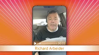 TV Oranje app video message - Richard Arbeider