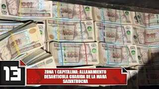 Zone 1 of the Capital: Raid dismantles Mara Salvatrucha hideout