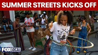 NYC launches Summer Streets as cars make way for outdoor activities