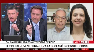 🔴 LEY PENAL JUVENIL: UNA JUEZA LA DECLARÓ INCONSTITUCIONAL