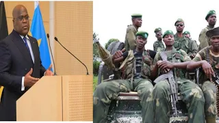 DEPUIS KINSHASA, LE CHEF DE L'ÉTAT FELIX TSHISEKEDI SALUE L'ENGAGEMENT DES FARDC DANS UN COMMUNIQUÉ
