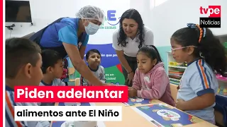 Experts Recommend Early Distribution of School Meals Due to Potential El Niño Effects
