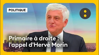 Hervé Morin, président (Les Centristes) de la Normandie, est l'invité politique