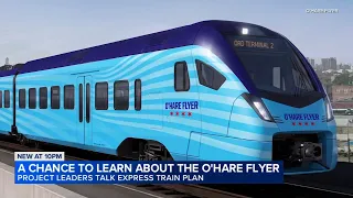 West suburban residents press for answers on proposed O'Hare Flyer train at Forest Park meeting