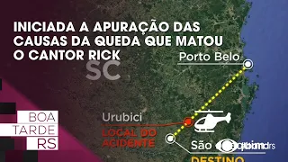 Investigation launched into causes of accident that killed singer Rick
