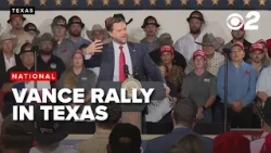 Vice President JD Vance travels to Texas for a Midterm rally in Weatherford, Texas