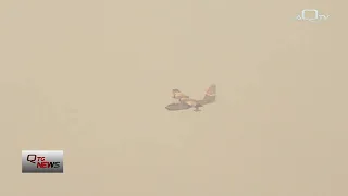The fire between Lucoli and Roio (AQ) puts the Abruzzo Region's firefighting system to the test