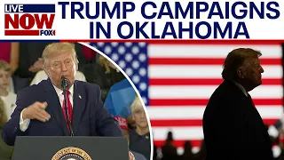 Trump rallies supporters in Oklahoma as Election Day nears